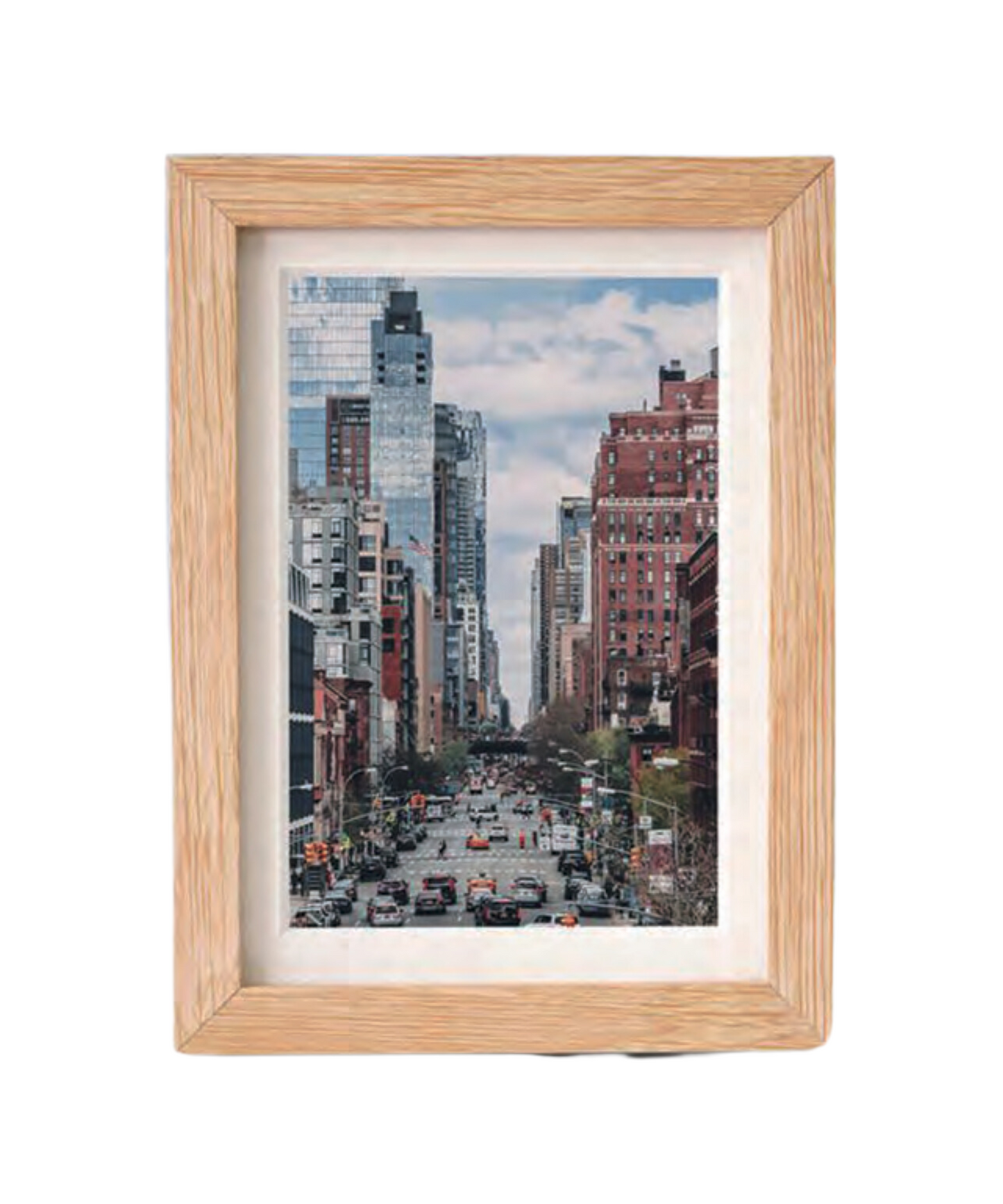 Triple Color Natural Wood Picture Frame