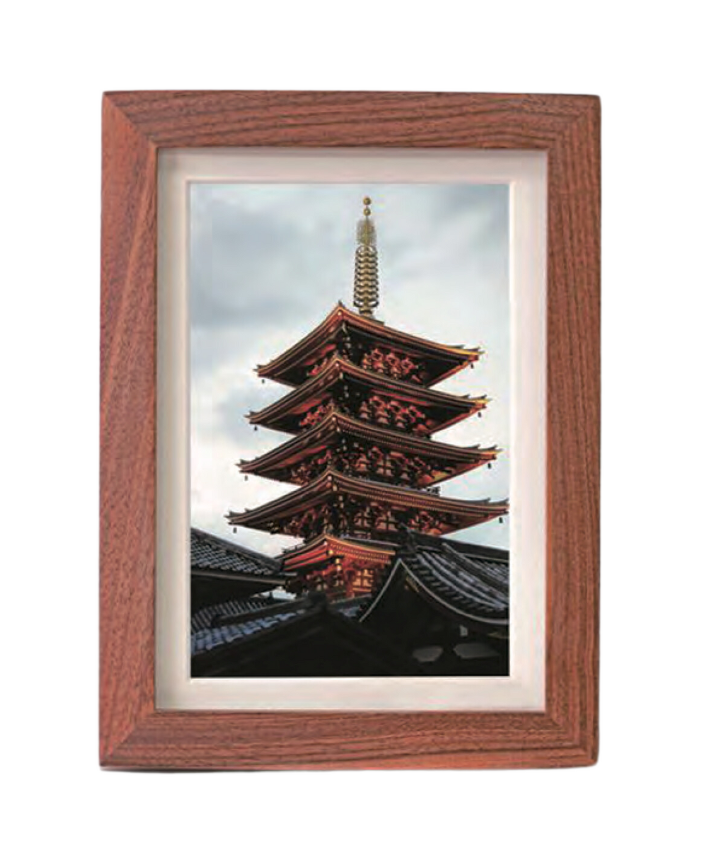 Curved Surface Solid Wood Picture Frame