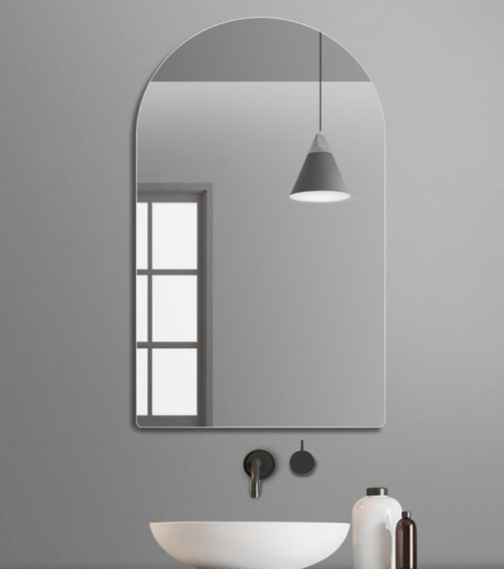 Arch Frameless Mirror