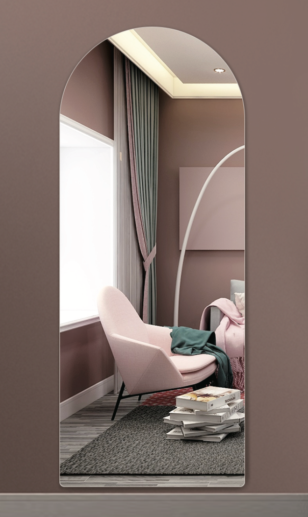 Arch Frameless Mirror