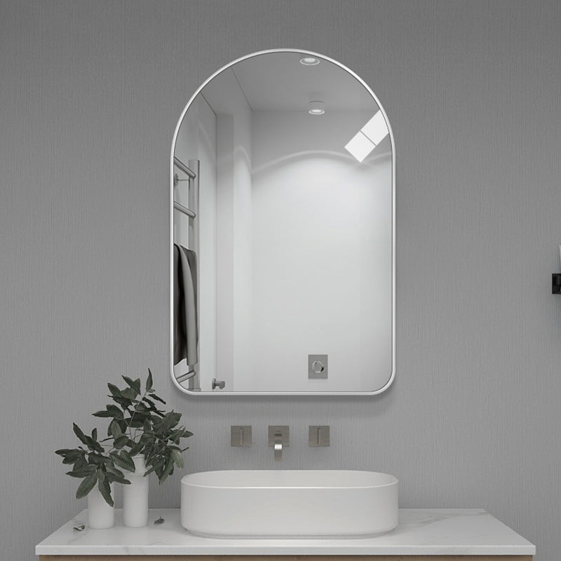 Classic Arch Alloy Frame Mirror