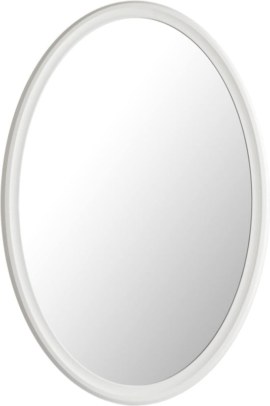 Ellipse Wood Framed Mirror