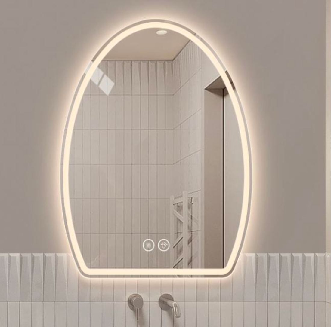 LED Chubby Semi-Seed Front Light Mirror