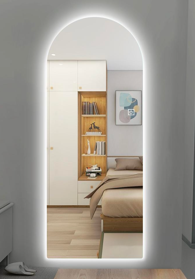 LED Arch Backlit Full Length Mirror